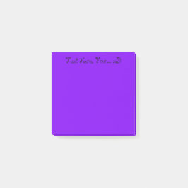 Bloco De Notas Roxo vibrante