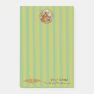Bloco De Notas Rua. Francis of Assisi (BK 002) 4"x6"