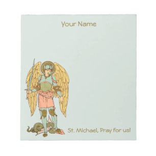 Bloco De Notas Rua: Michael o Arcanjo (RLS 12) 5,5"x6"