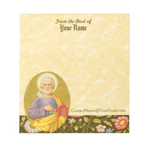Bloco De Notas Rua: Peter the Apostle (PM 07) 5,5"x6"