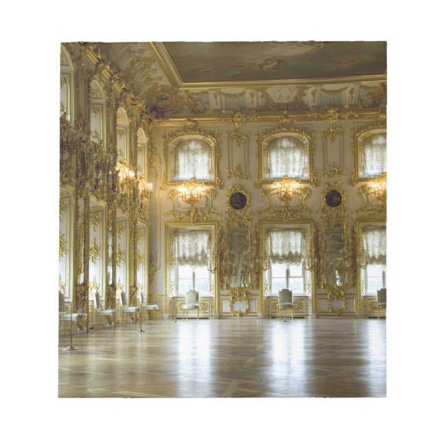 Bloco De Notas Rússia, Ruas. Petersburgo, Palácio de Peterhof (ta (Frente)