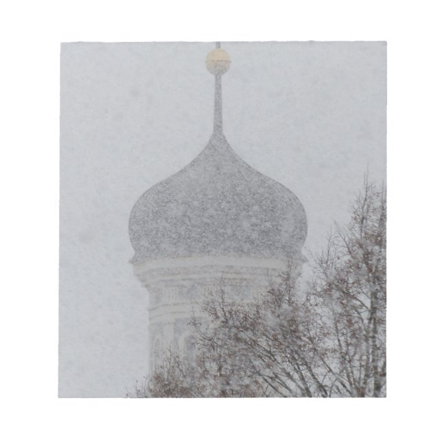 Bloco De Notas Russo Blizzard (Frente)