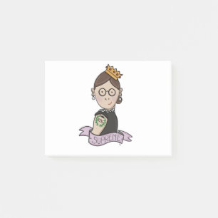 Bloco De Notas Ruth Bader Ginsburg, RBG notório