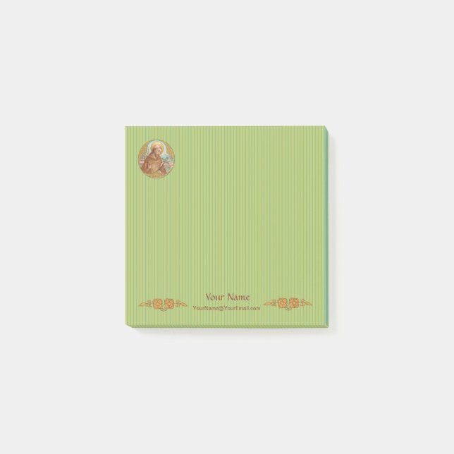 Bloco De Notas S. Francisco de Assis (BK 002) 3"x3" (Frente)