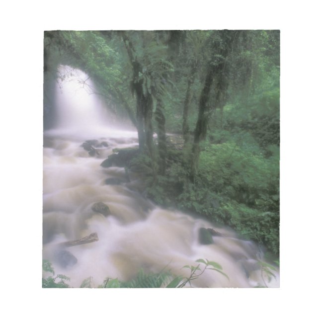 Bloco De Notas SA, Peru, S.H. Machu Picchu, Cascata e nuvem (Frente)