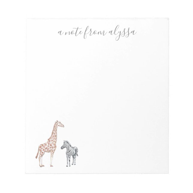 Bloco De Notas Safari Notepad (Frente)