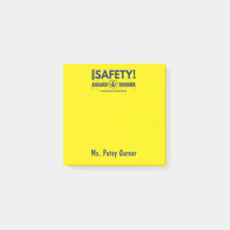 Bloco De Notas Safety Award Post-It Note