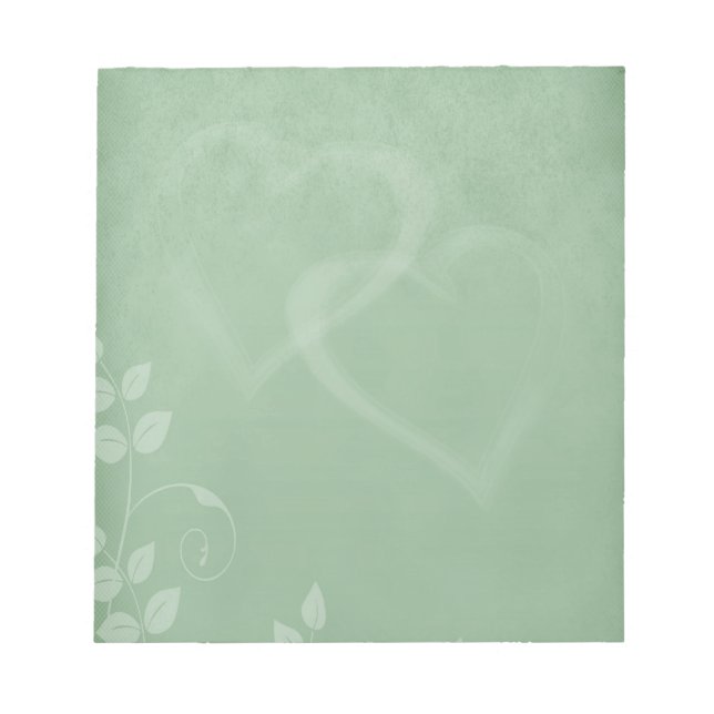 Bloco De Notas Sage Green Vintage (Frente)