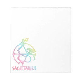 Bloco de notas sagitário de 40 páginas