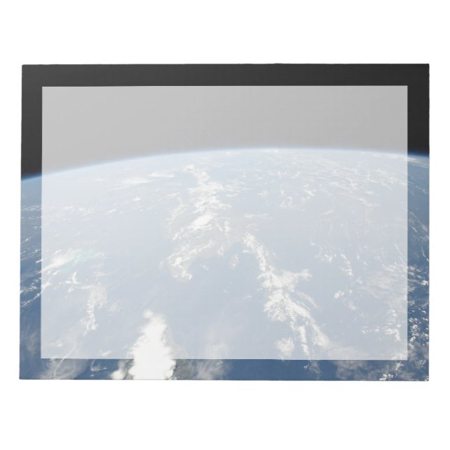 Bloco De Notas Saharan Dust soprando Westward No Atlântico. (Frente)