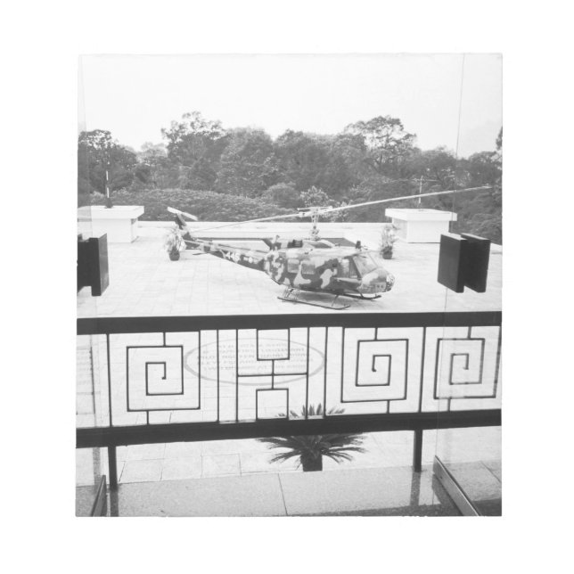 Bloco De Notas Saigon HCMC Vietnã, helicóptero Huey (Frente)