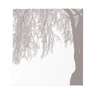 Bloco De Notas Salgueiro Weeping
