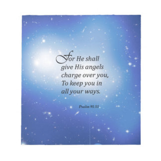 Bloco De Notas Salmo 91:11