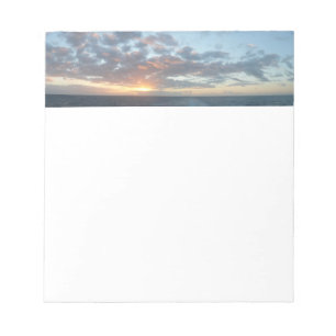 Bloco De Notas Salto do Sol no Mar I Pastel Mar