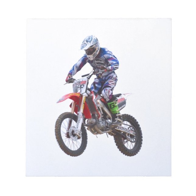 Bloco De Notas Salto Motocross (Frente)