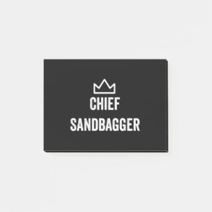 Bloco De Notas Sandbagger Golf Meme Bjj Chess Sandbag