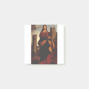 Bloco De Notas Santa Bárbara por Giovanni Antonio Boltraffio