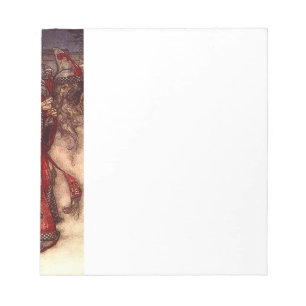 Bloco De Notas Santa Claus Arthur Rackham