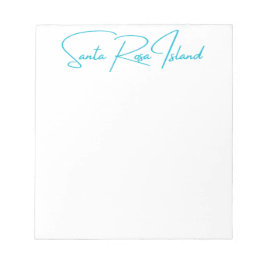 Bloco De Notas Santa Rosa Island Notepad