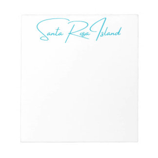 Bloco De Notas Santa Rosa Island Notepad