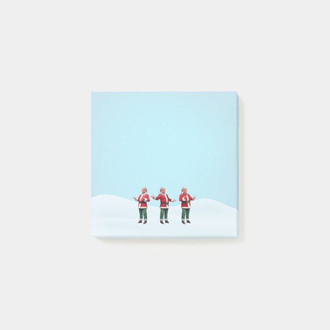 Bloco De Notas Santa Trump Sticky Notes  (Frente)