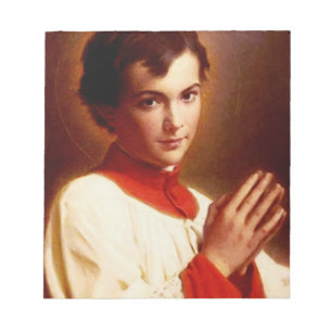 Bloco De Notas Santo Dominic Savio