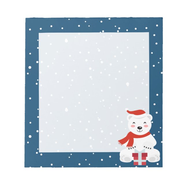 Bloco De Notas Santo Natal (Frente)