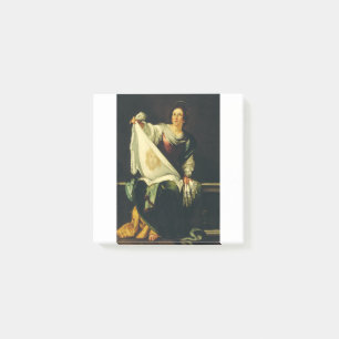 Bloco De Notas Santo Veronica por Bernardo Strozzi