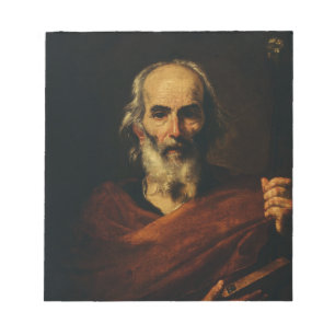 Bloco De Notas São José por Jusepe de Ribera