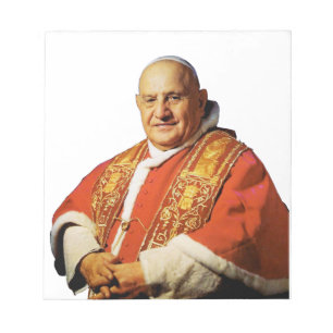 Bloco De Notas São Papa João XXIII chefe da Igreja Católica