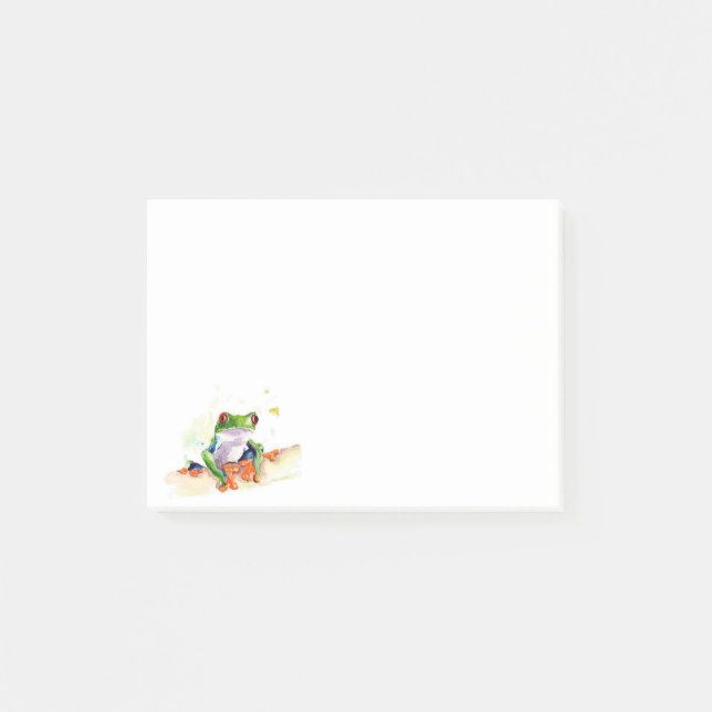 Bloco De Notas Sapo de árvore (Frente)