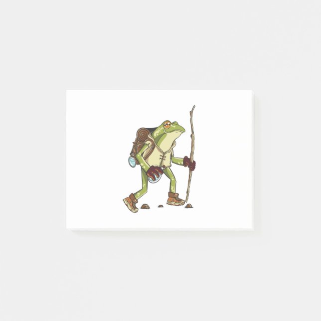 Bloco De Notas Sapo do Clima das Montanhas (Frente)