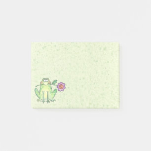 Bloco De Notas Sapo feliz