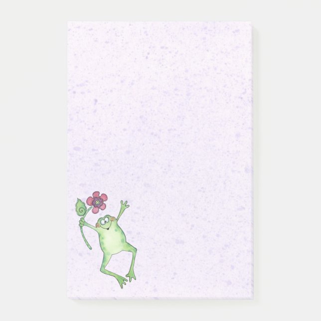 Bloco De Notas Sapo Feliz (Frente)