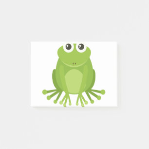 Bloco De Notas sapo verde
