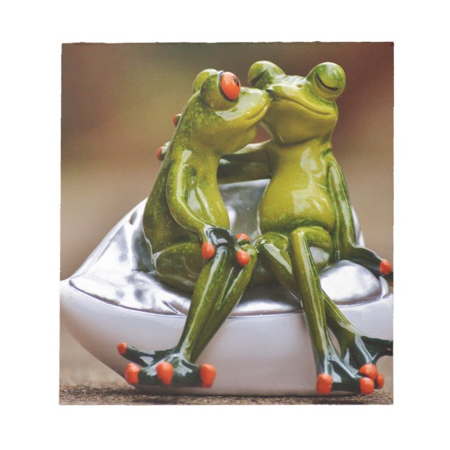 Bloco De Notas Sapos felizes (Frente)