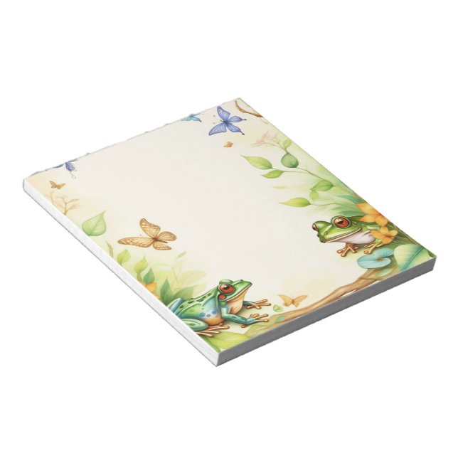 Bloco De Notas Sapos moldados 2 (Inclinado)