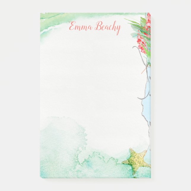 Bloco De Notas Sarasota Shore Buquê (Frente)