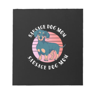 Bloco De Notas Sausage Dog Mãe