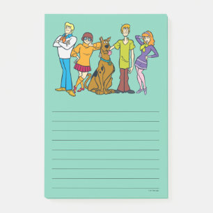 Bloco De Notas Scooby-Doo Gang 14 Mystery Inc