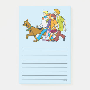 Bloco De Notas Scooby-Doo   Gang 18 Mystery Inc