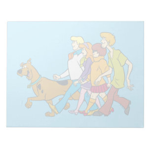 Bloco De Notas Scooby-Doo   Gang 18 Mystery Inc