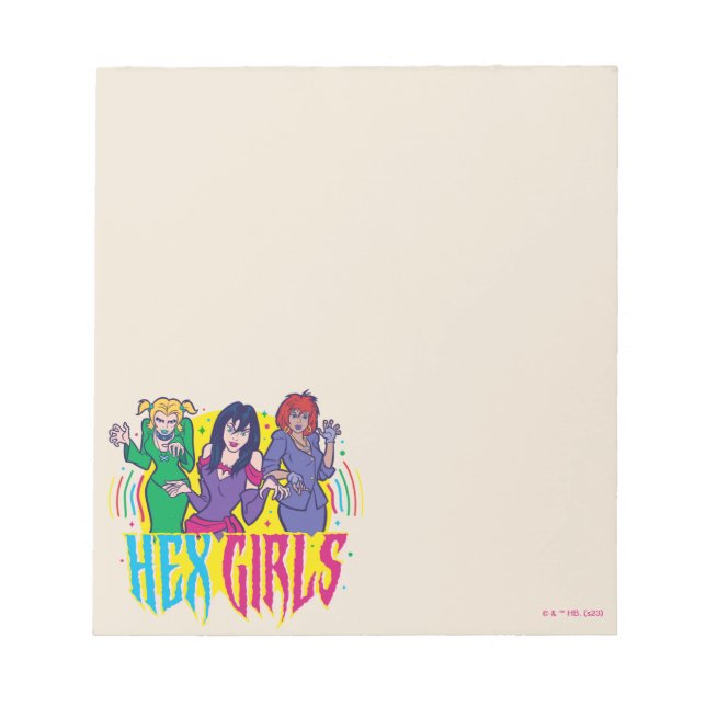 Bloco De Notas Scooby-Doo | Raparigas Hex (Frente)