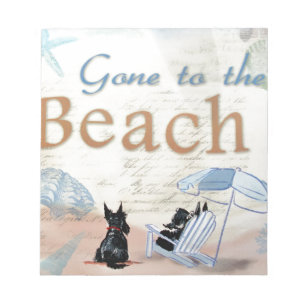 Bloco De Notas Scottie Beach