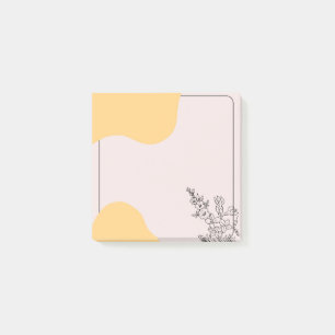 Bloco De Notas Scribbles Sunlit Floral