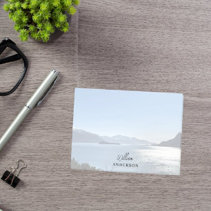 Bloco De Notas Script de nome do cenário de fotos personalizado