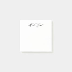 Bloco De Notas Script Moderno Profissional