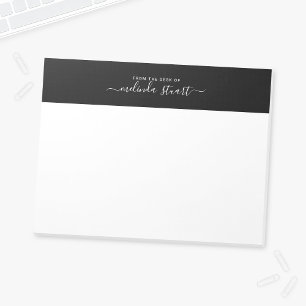 Bloco De Notas Script Moderno Profissional