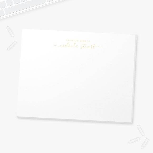 Bloco De Notas Script Moderno Profissional (Criador carregado)