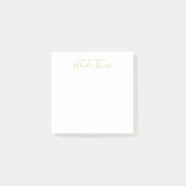 Bloco De Notas Script Moderno Profissional (Frente)